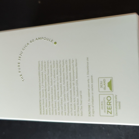 ✔️Prettyskin The Pure Jeju Cica 80 Facial Ampule Skin Treatment Serum - Picture 3 of 3